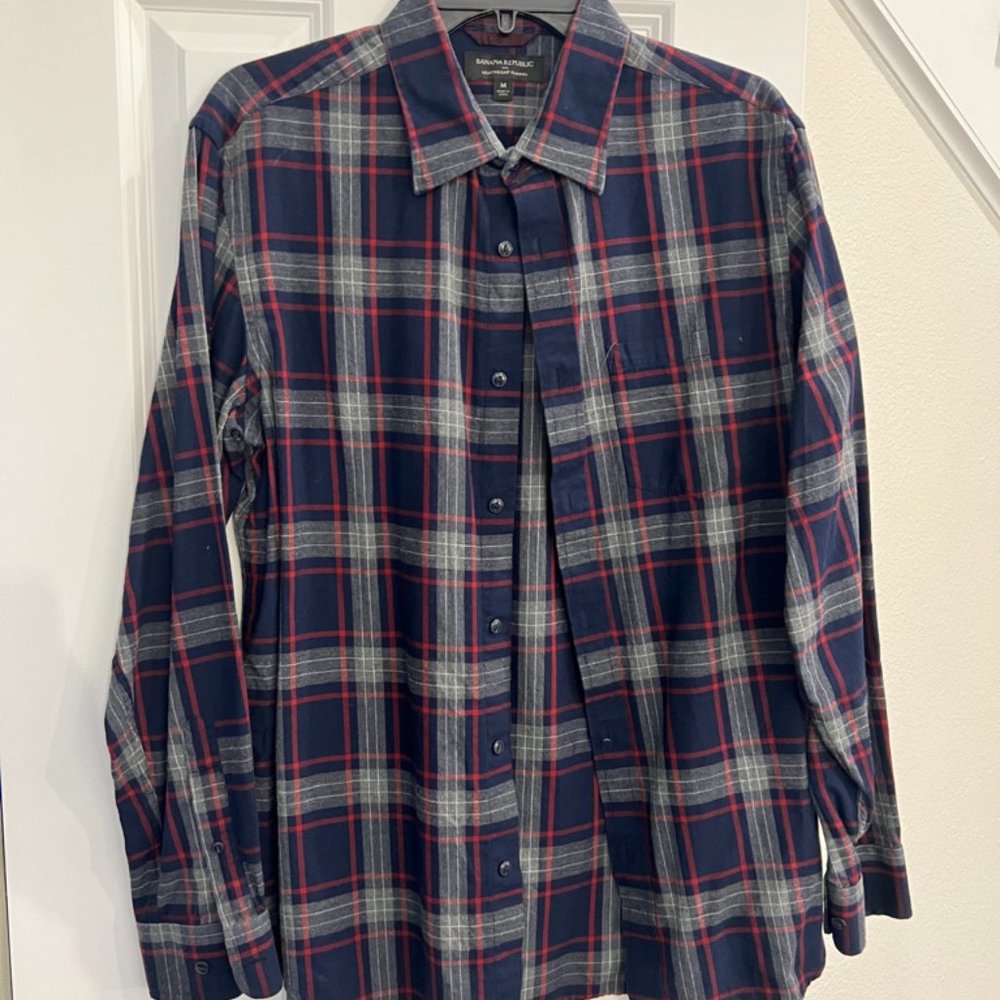 Men's Flannel Button Down